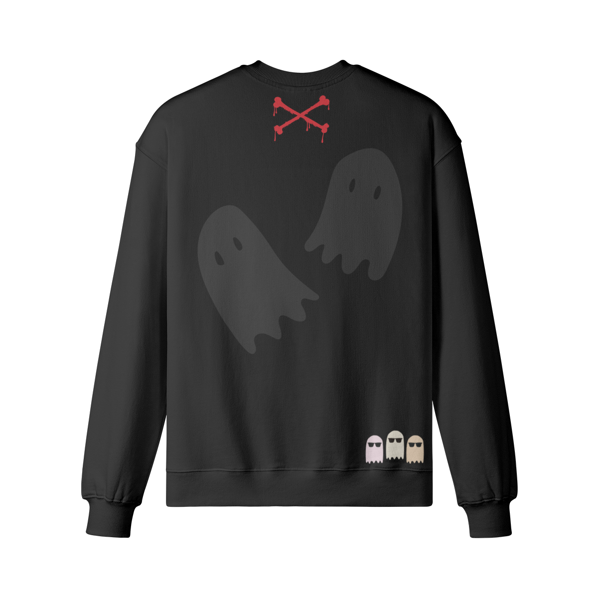 Ghost Do the Most Crewneck (Black Out)